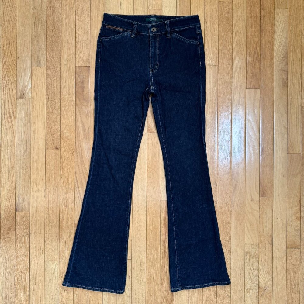 Lauren Ralph Lauren Dark Wash Bootcut Jeans Size 6